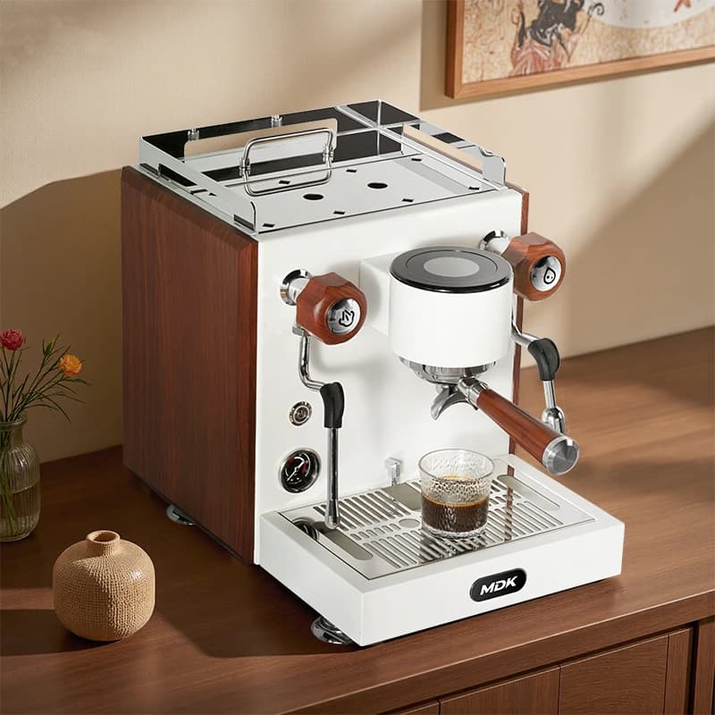 MDK All-in-one espresso machine MC-5T for hotel and coffee bar with touch screen display for coffee and tea