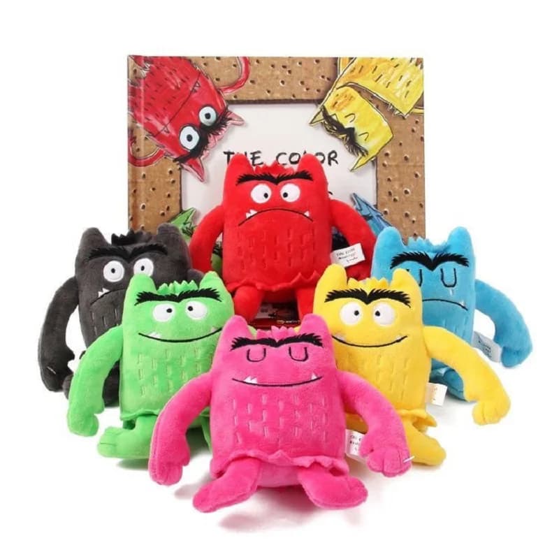 Il mostro colorato bambola di peluche giocattolo di peluche bambino placare le emozioni peluche figura regalo per bambini compleanno Natale per bambini