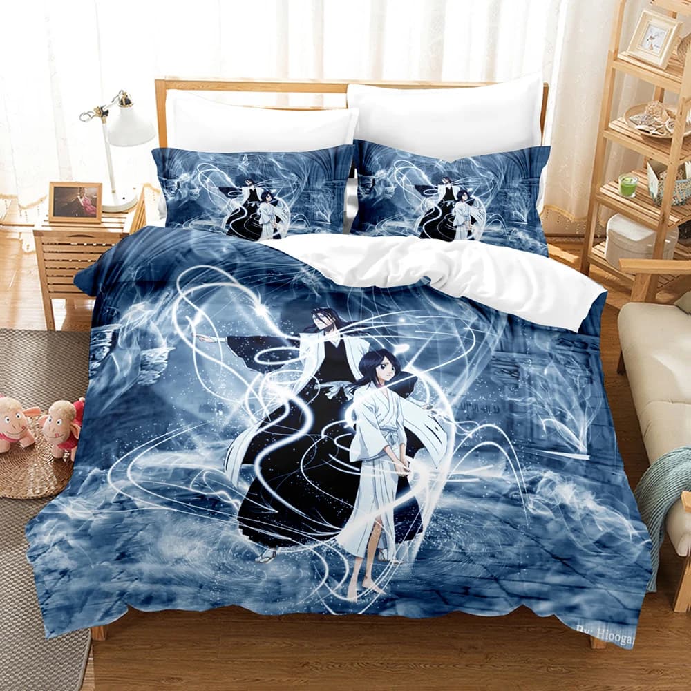 Nuovo 3D Anime The Bleach Set di biancheria da letto Set copripiumino con federa Twin Full Queen King Biancheria da letto Biancheria da letto per tessuti per la casa