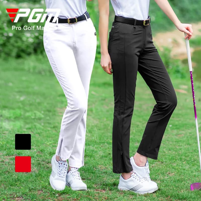 PGM KUZ072 Pantaloni da golf, Pantaloni da donna, Abbigliamento estivo, Pantaloni da ballo attillati, Pantaloni sportivi da donna