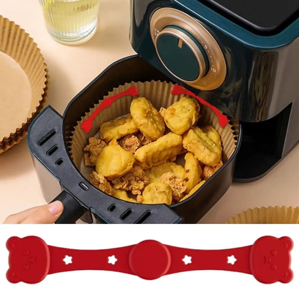 Magneti in Silicone per Friggitrice ad Aria a Forma di Gatto, Riutilizzabili, per Carta da Forno, Design Anti-Graffio, Resistenti al Calore