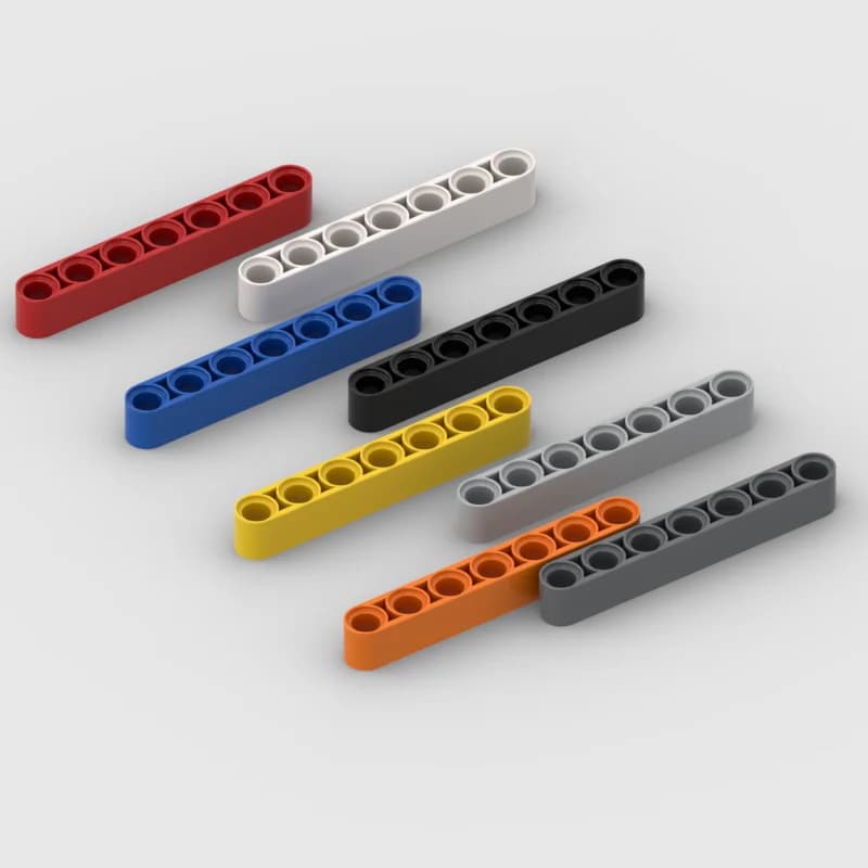 *Technic 7M Beam * 32524 20 pezzi fai da te illumina il blocco di mattoni parte n. 32524 compatibile con altre particelle assemblate