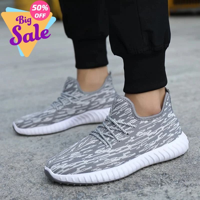 Scarpe da ginnastica casual da uomo 2026: sneakers estive con plateau, comode per la corsa all'aperto, con suola morbida, in mesh traspirante, per camminare - Tenis Masculino