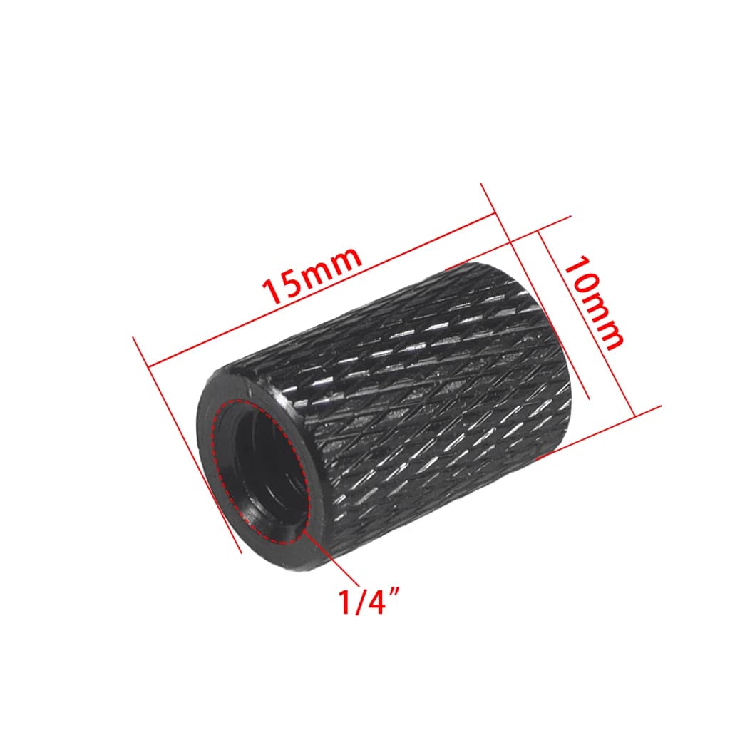 Adattatore convertitore a vite 1/4 femmina per treppiede, microfono, luci flash, proiettore, supporto per fotocamera reflex