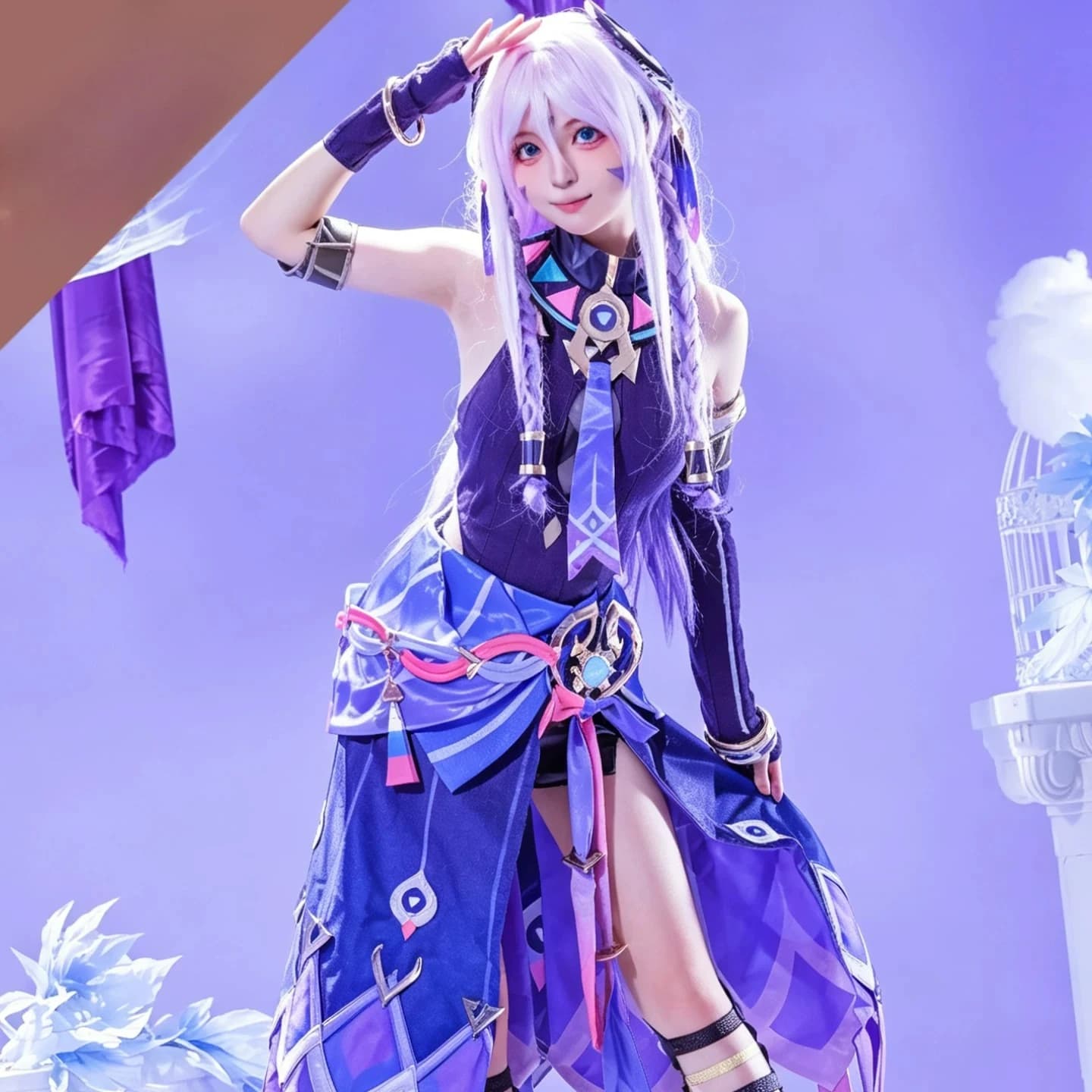 Citlali Cosplay Costume Game Genshin Impact【XS-3XL】Dress Suit Outfit Uniform With Headwear Full Set Halloween Role Playing Suit