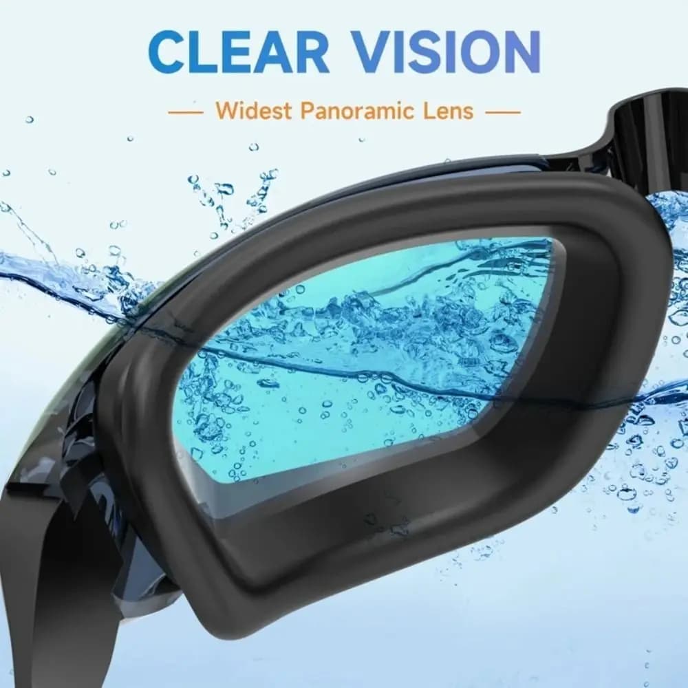 PC Anti-fog Diving Goggles Waterproof Anti-UV Swimming Goggles Anti-fog Electroplated UV Protection Swim Eyewear Swimming Tools
