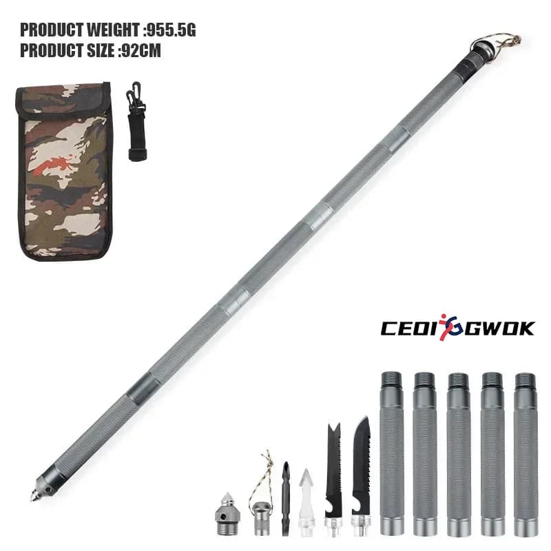 CEOI GWOK Set of light and durable walking sticks Trail Running Climbing Hiking Anti-shock technology Outdoor trekking poles