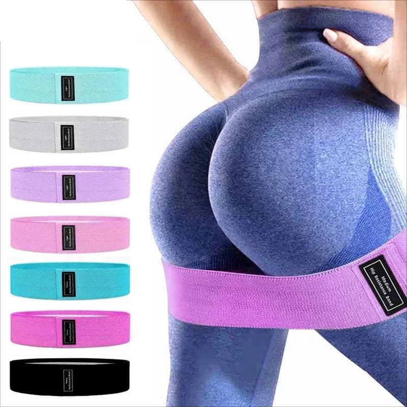 1-3 Pezzi Fasce Elastiche di Resistenza per Glutei e Cosce, Bande per Allenamento Squat, Stretching, Fitness, Yoga e Palestra