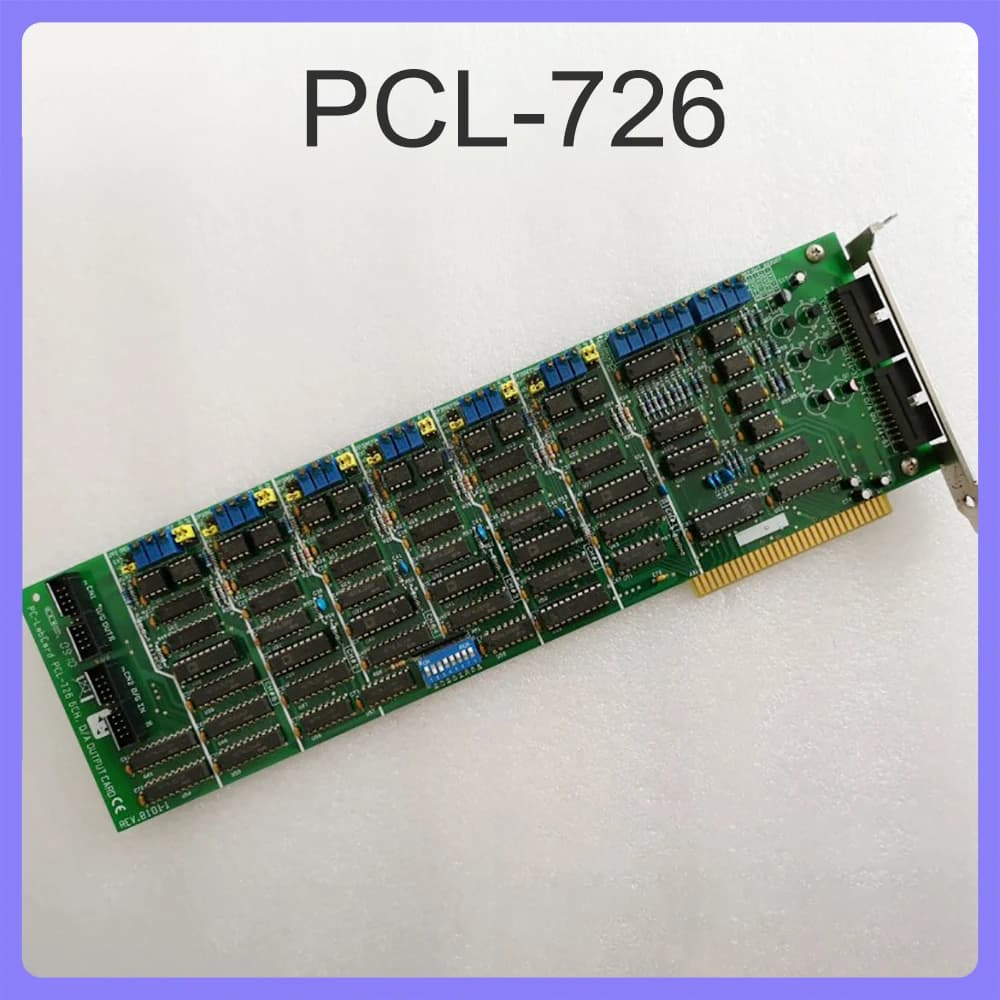 SCHEDA DI USCITA 6CH D/A Scheda a lunghezza intera con canale di uscita analogica a 12 bit a 6 canali per scheda di acquisizione dati Advantech PCL-726