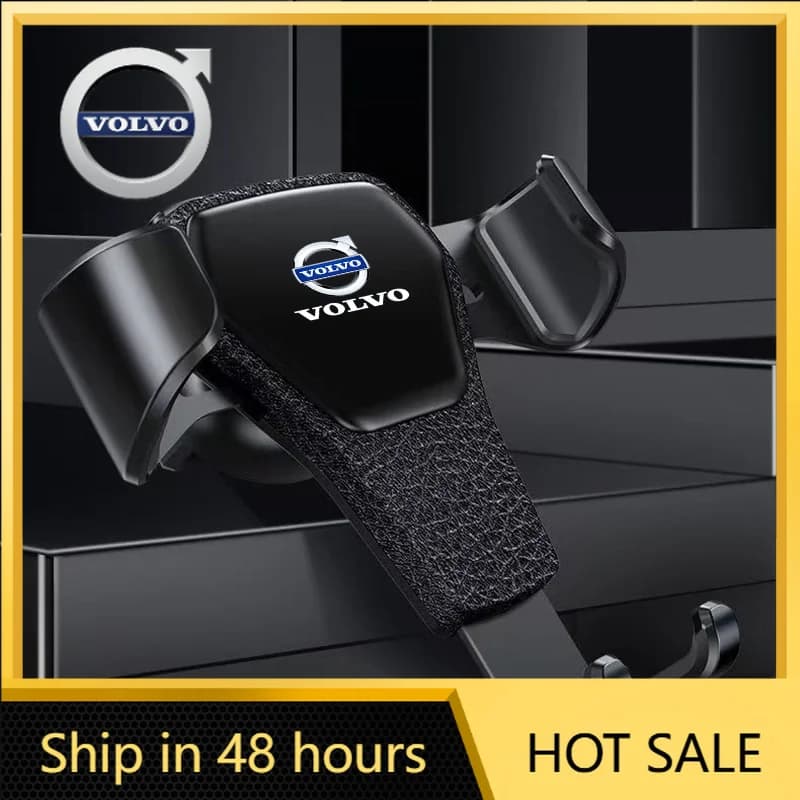 Gravity Car Phone Holder Air Vent GPS Stand Accessories For Volvo Rdesign V50 S40 S80 XC60 S90 XC90 S60 XC40 C40 S60 V90 EX90