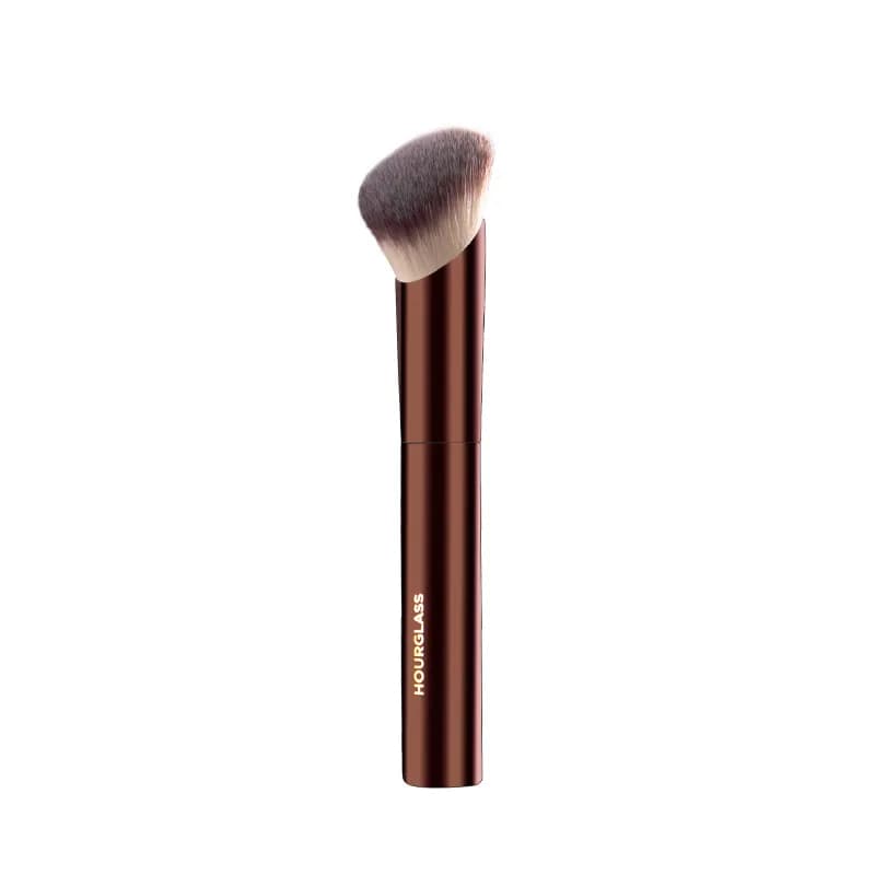 1pc Pennelli per trucco per fondotinta ad angolo rapido Correttore Fondotinta liquido Pennello per trucco squisito strumento di bellezza Manico in metallo
