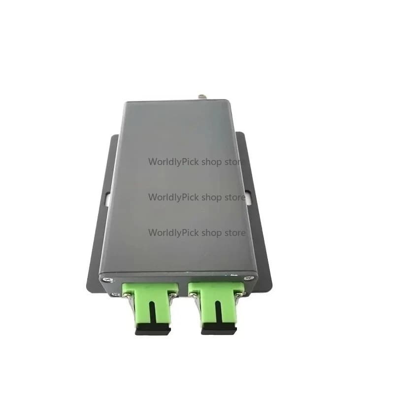 Per hotel sotto i 10 km piccolo progetto doppia uscita 10 mw + 10 dBm 1310 nm o 1550 nm mini trasmettitore in fibra ottica TV modulata interna