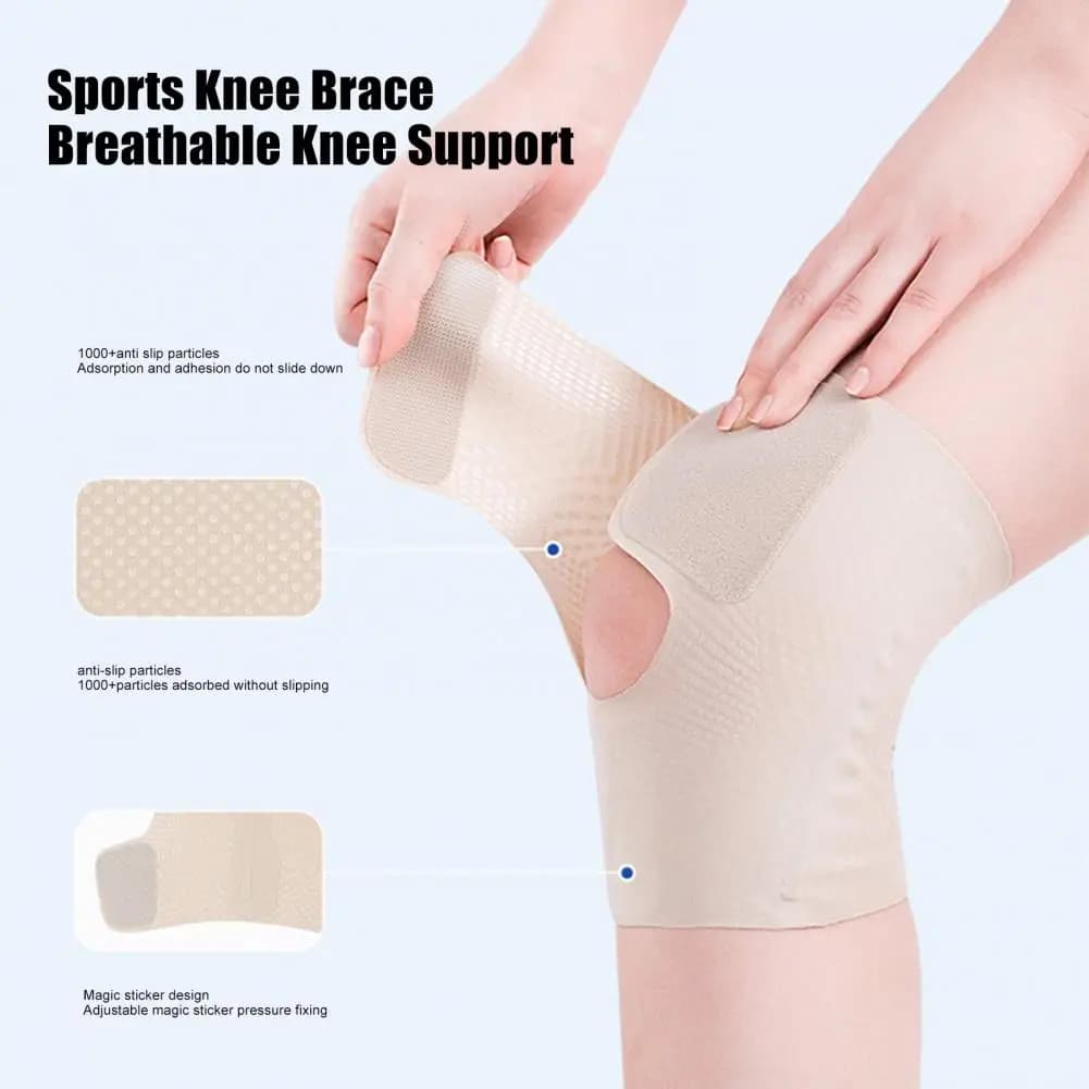 Supporto per Ginocchio, Fascia Compressiva per Artrite, Lesioni al Menisco, Recupero da Infortuni, Allenamento, Cinghia per Tendine Rotuleo