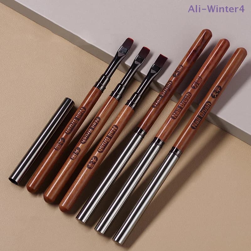 Pennello per Unghie Dual End Summer2, Penna per Fototerapia UV, Pennello per Gel Acrilico, Pennello per Nail Art, Pennello Liner, Strumento per Manicure