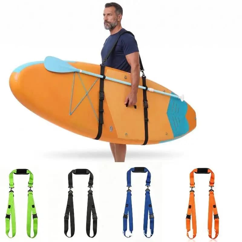 Adjustable Paddle Board Strap Safe Fixing Rope for Kayak Surfboard Family Water Recreation Outings