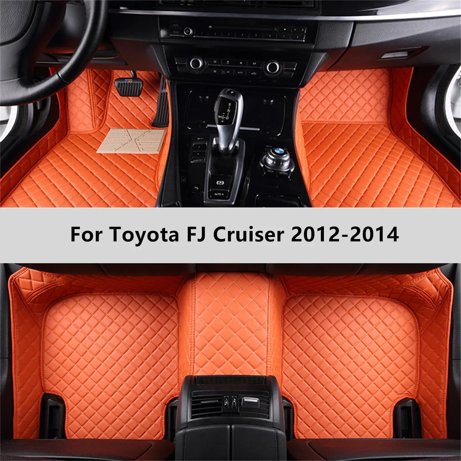 Tappetini per auto personalizzati per Toyota FJ Cruiser 2012-2014 Tappetino per auto Accessori per interni