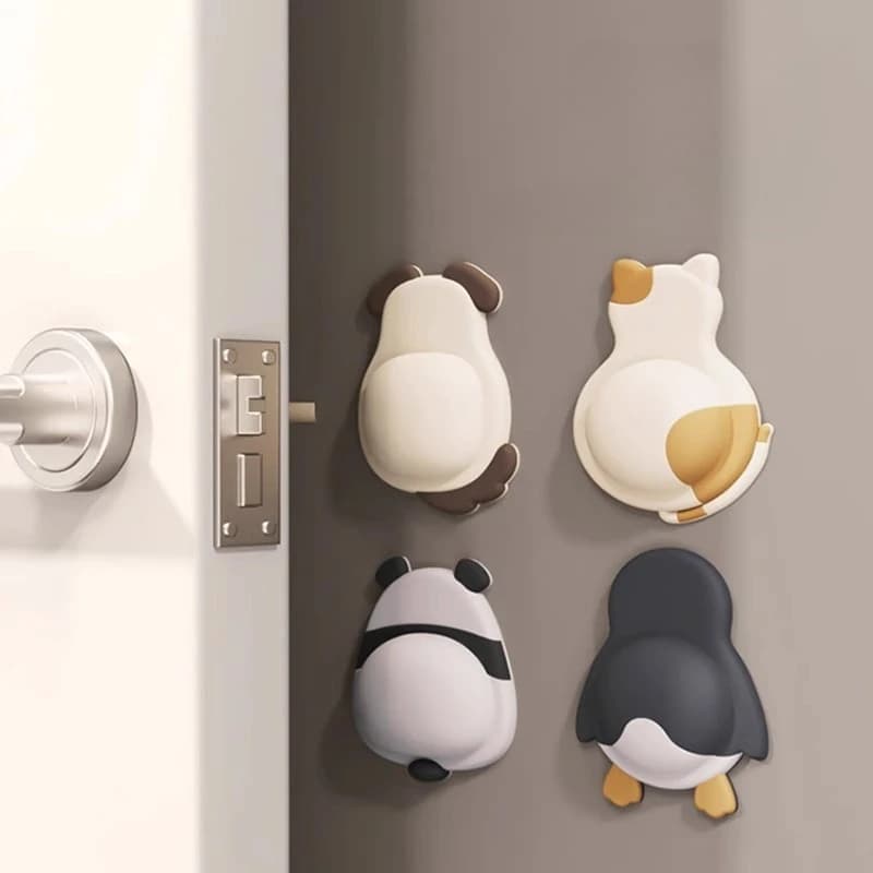 Per uso domestico Maniglia per porta Cuscinetto anticollisione Porta Paraurti posteriore Striscia Silenzioso Porta del frigorifero Fermaporta