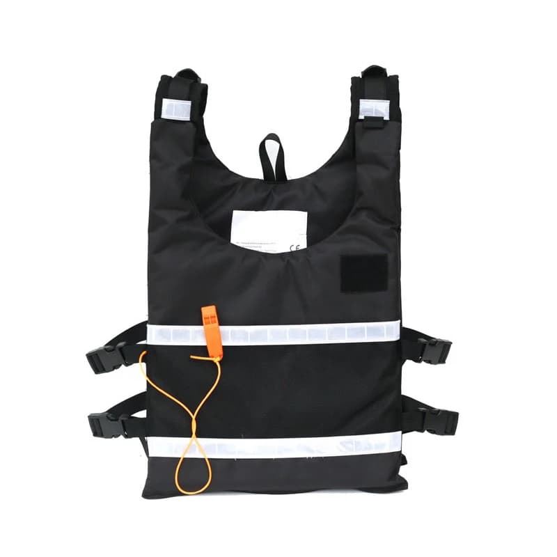 Daiseanuo Adult Water Sports Life Jacket, Unisex, Fishing Floatation Vest, Made of Waterproof Oxford Cloth, with Mesh Pockets