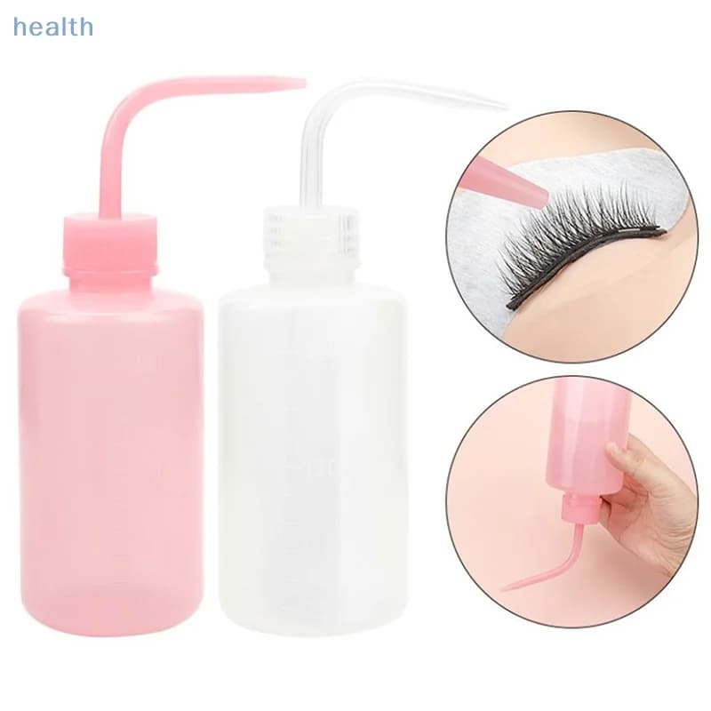 250ml Estensione ciglia Gomito Sciacquone Bottiglia Lavaggio Spremere Bottiglia Non-Spray 4 Colori Tattoo Diffusore Sapone Fornitura Bottiglia di Lavaggio