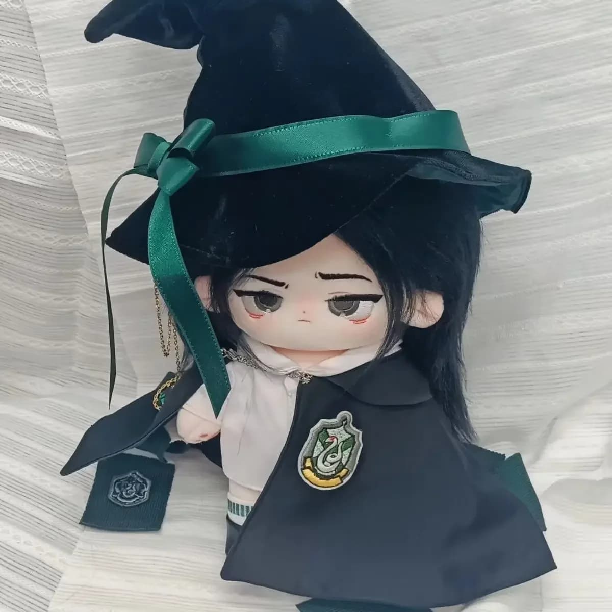 20 cm Personaggio anime Snape Cosplay Corpo bambola di cotone Giocattoli Regali per gli amici Collezione di fan Dress-up Bambola di cotone Regalo di Natale