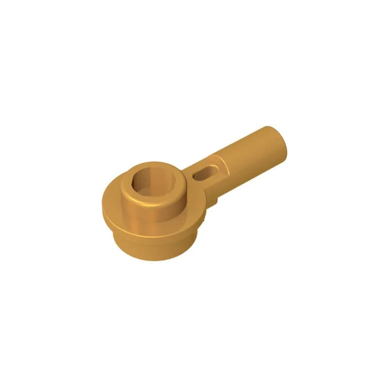 10 Pezzi Puzzle Particle 32828 Bar 1L Kit di Blocchi da Costruzione con Piastra Rotonda 1x1 con Perno Cavo, Giocattolo Regalo