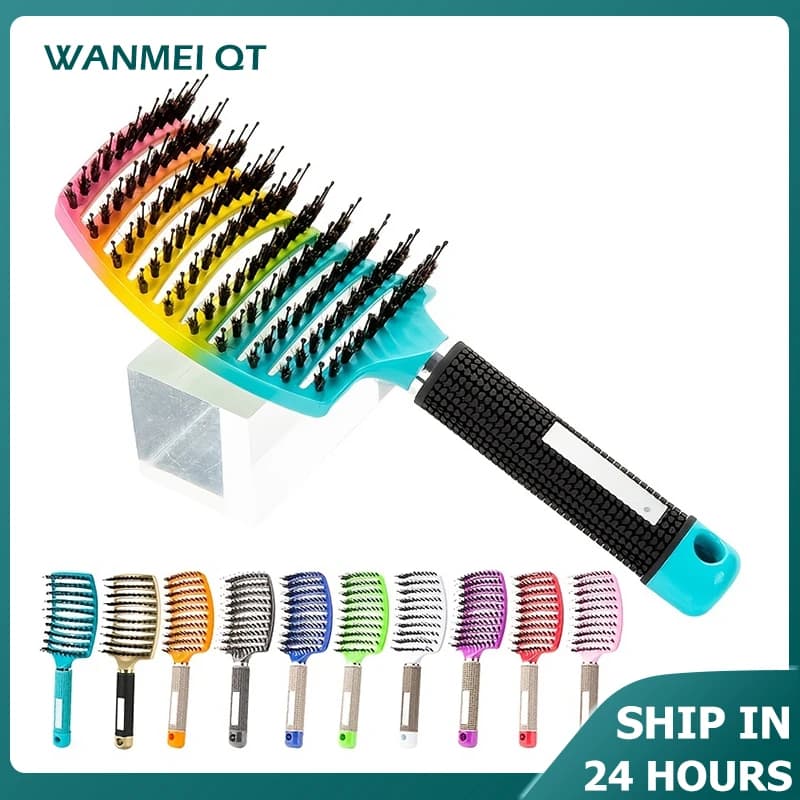 Magic hair brush for women's scalp massage 1 piece - Professional distracting tool for wet curly hair - Hairdresser tool