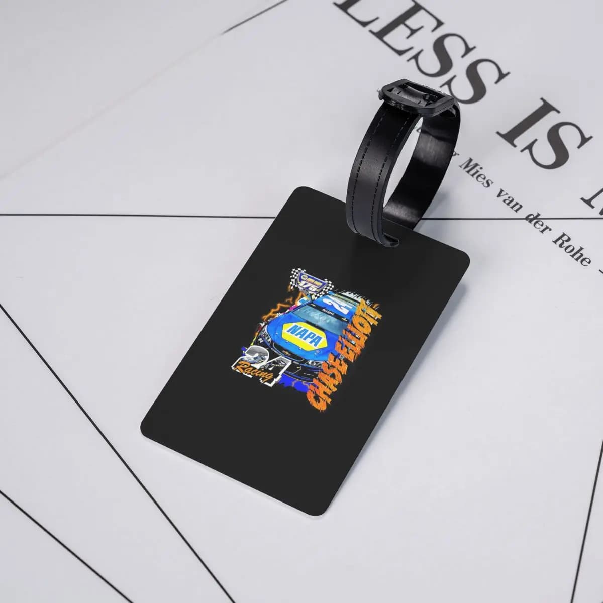Etichette per Bagagli Chase Elliott NAPA Racing, Accessori per Valigie, Tag per Bagaglio da Viaggio, Porta Etichetta con Nome e Indirizzo