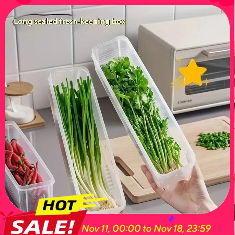 Refrigerator Freshness Storage Box, Manufactured for Freshness Conservation, Small Food Storage Box, Transparent Sealed Storage Box