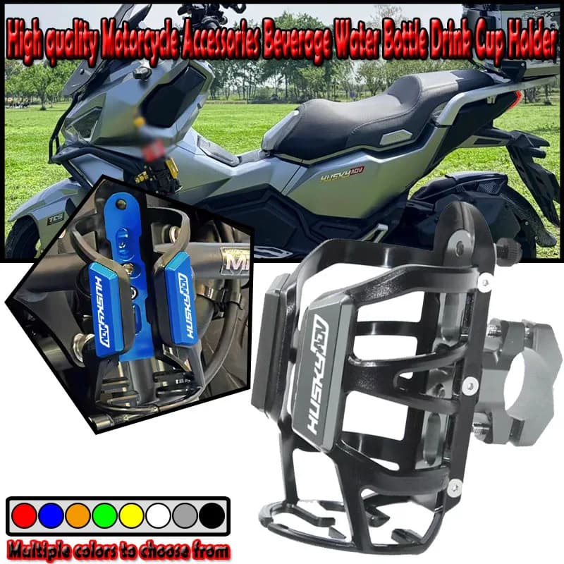 For SYM HUSKYADV150 HUSKY ADV150 ADV 150 Motorbike Beverage Water Bottle Drink Cup Holder