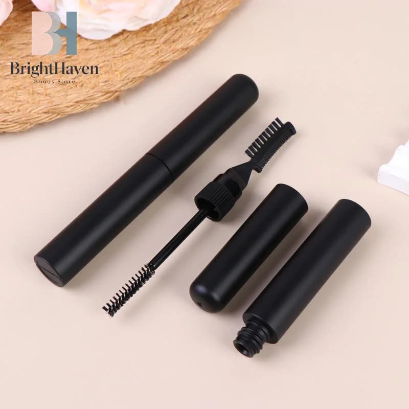 10ml Dual Brush Head Empty Mascara Tube DIY Refillable Eyebrow Gel Bottle Eyelash Elongation Cosmetics Containers Packaging B.H