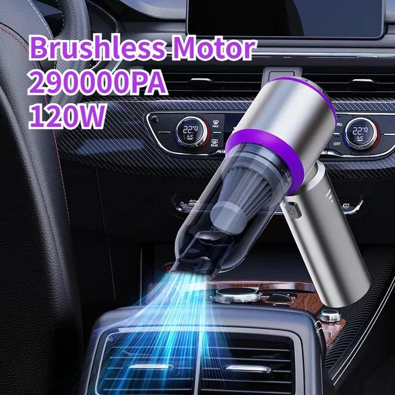 Aspirapolvere per auto Wireless 4 in 1 macchina per la pulizia portatile ad alta potenza portatile forte aspirazione motore Brushless elettrodomestico