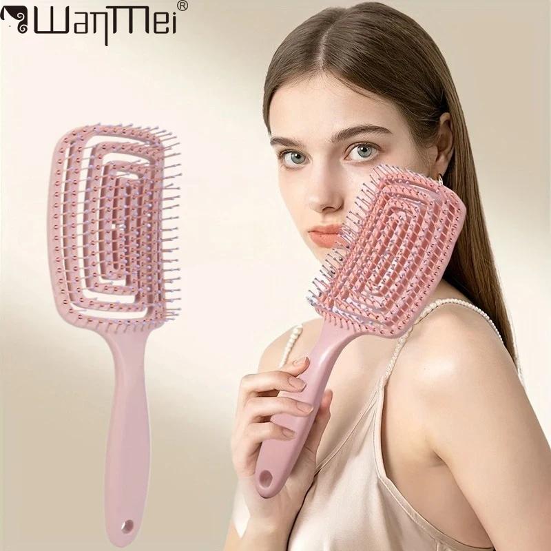 1 pcs Anti-static massage comb, Hair brush Bagnati da Salone, Hairstyle tool Woman, Exfoliating comb