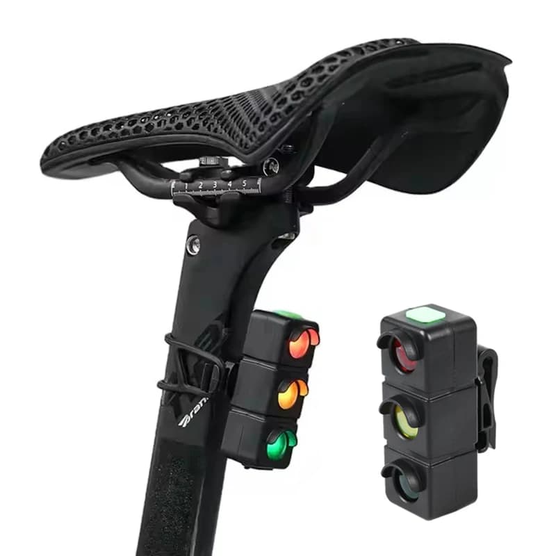 Backlight for Road Bike Red Yellow Green Three Color Light Mountain Bike 450mAh Rear Light Backlight for Cycling Bike Parts