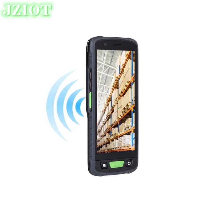 PDA per biglietti portatile OEM/ODM con scanner di codici a barre QR 1D/2D NFC Smart IC Card Reader Schermo da 5,5" in magazzino