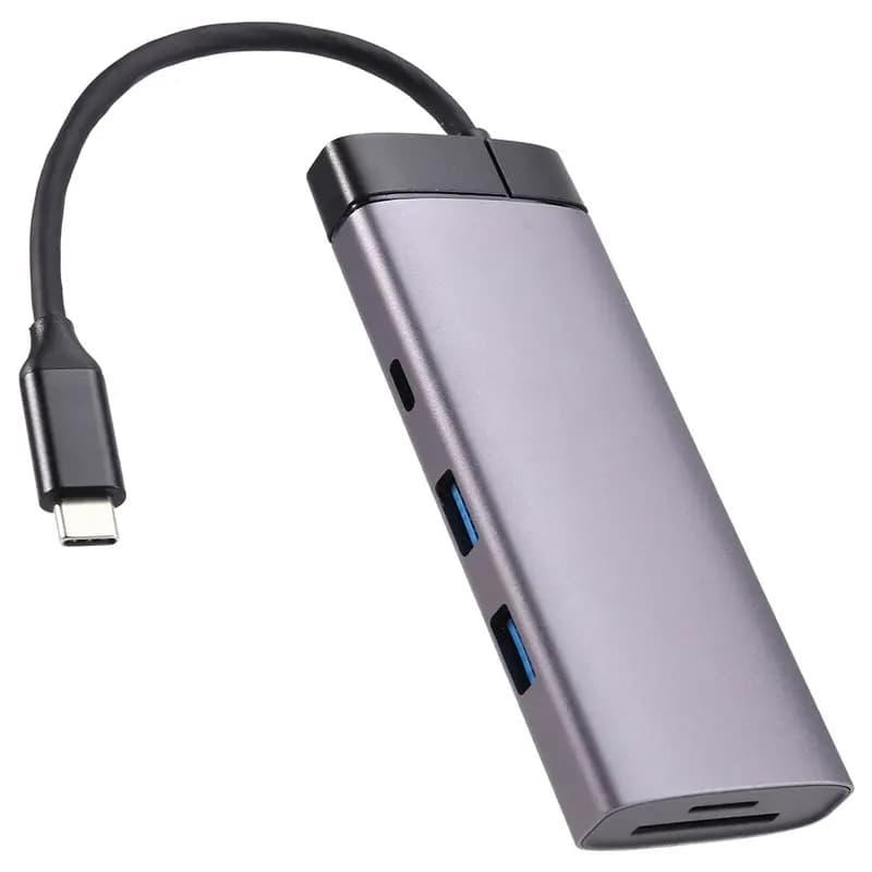 Docking Station Type-C a 7-in-1 USB C HUB 4K 30HZ per Lenovo per Xiaomi Air Air M1 Adattatore compatibile con Type C