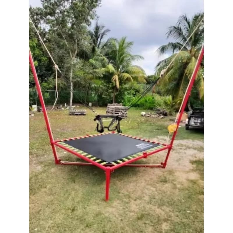 Elastic Trampoline Foldable for Children with Springs, Factory Price, Hot Sale