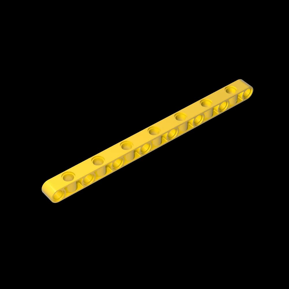 Gobricks 10 Pz 71710 Mattoni Technic Beam Mattoni 1 x 15 Spessore con Fori Alternativi Parti Accessori Assemblare Sostituibile