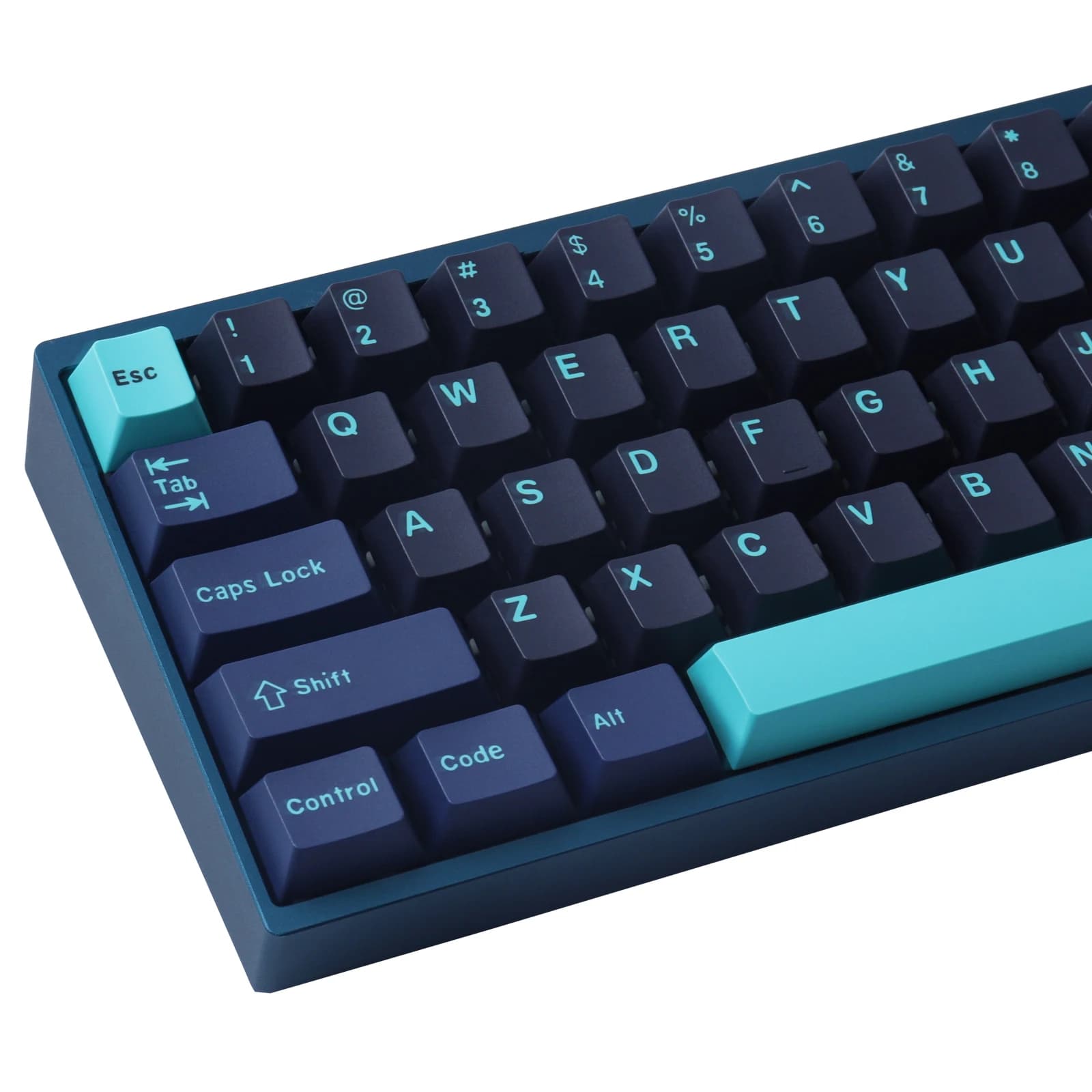 Keycaps Hammerhead Shark 173 tasti in materiale ABS, profilo CHERRY, Double Shot per tastiera meccanica con switch MX, layout ISO ANSI