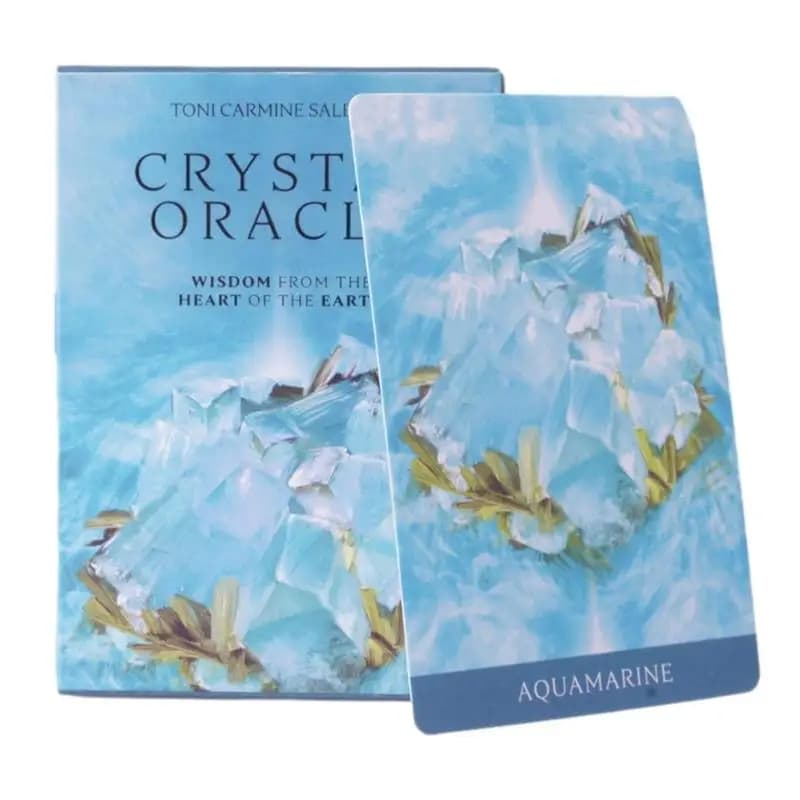Crystal Oracle Tarot Cards 44-Card Psychological Deck Tarot Fate divinazione gioco di carte Family Party Entertainment giochi da tavolo