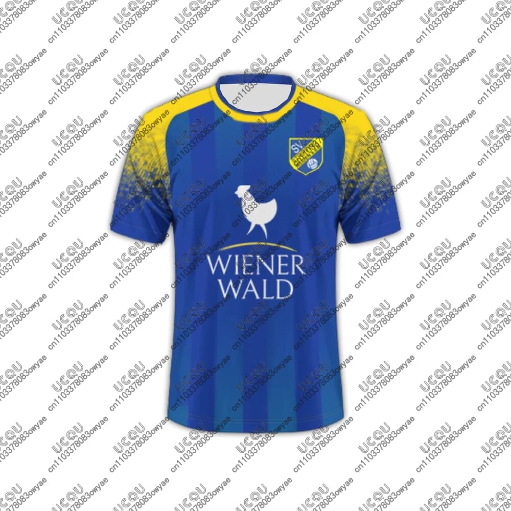 2025-26 Maglia da calcio da uomo per bambini e ragazzi ad asciugatura rapida Partita Top Calcio per adulti Sport da trasferta Gioco Terzo regalo Maschio Home S-SV Stripfing