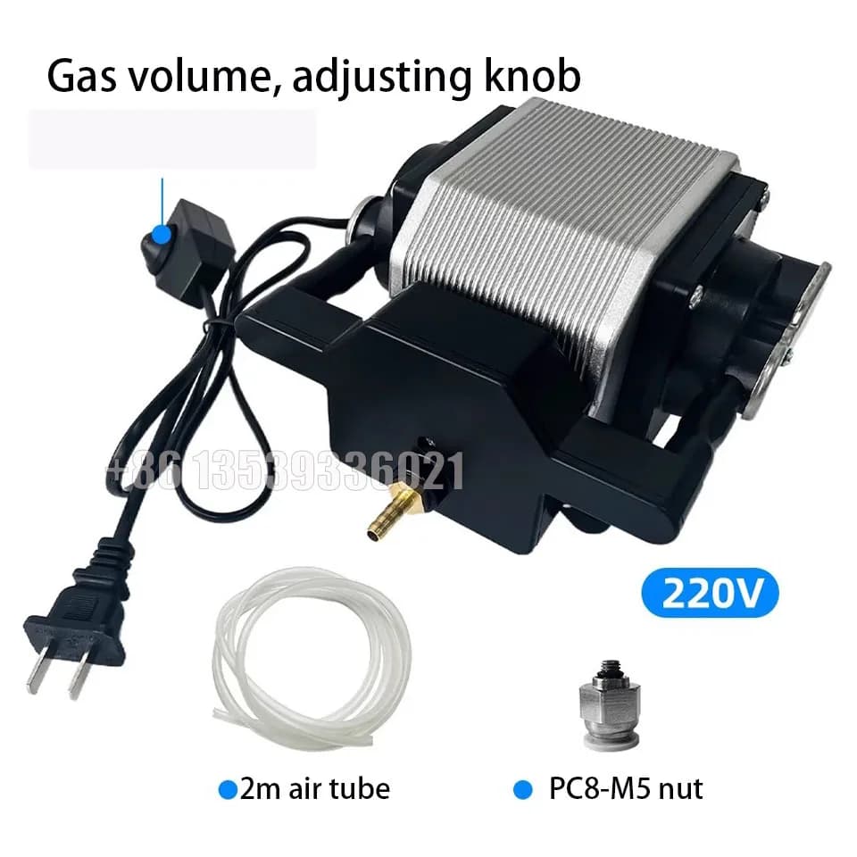 16w 40w 80w CNC Air Pump Laser Service Pump Air Compressor for Laser Engraving Machine Accessories DIY