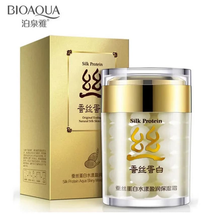 60g collagen hydrating protein face cream Anti wrinkles age Anti Acne cream whitening Bioaqua silk skin care products without age