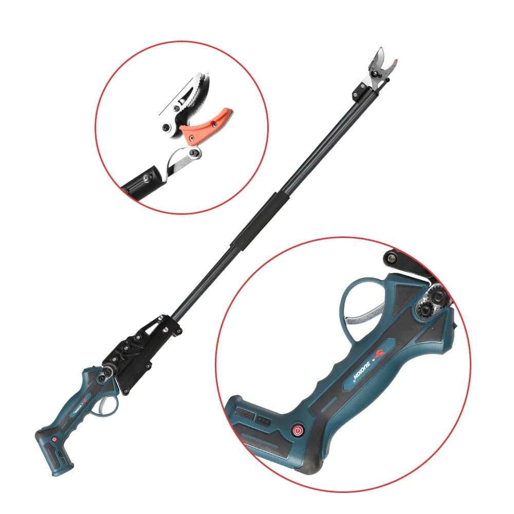 Industrial Telescopic Fruit Collector Long-range Electric Shears Aluminum Light Garden Pot For Sale