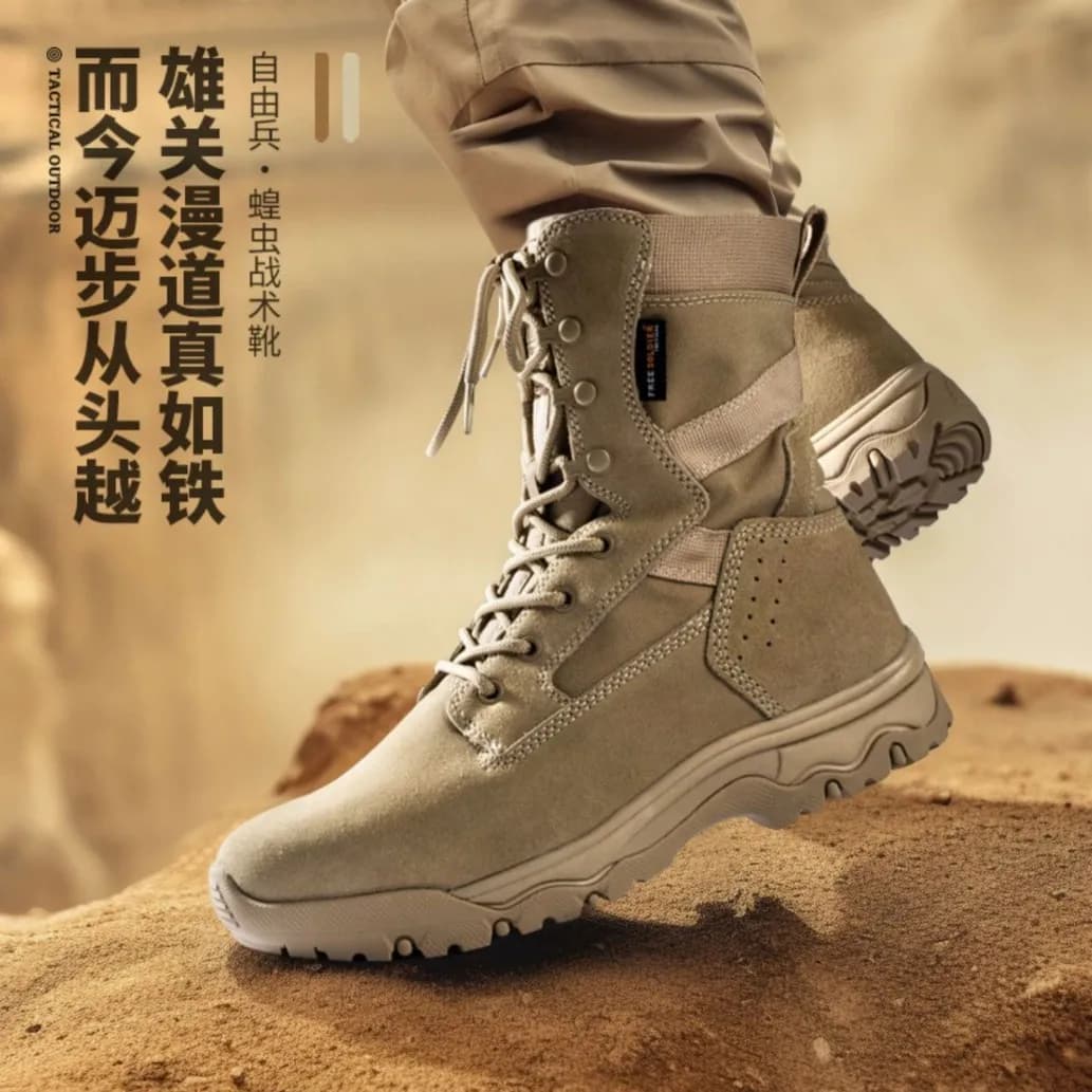 Stivali da equitazione da moto estivi traspiranti Scarpe da trekking da esterno alte Stivali da moto antiscivolo da uomo Botas Para Moto