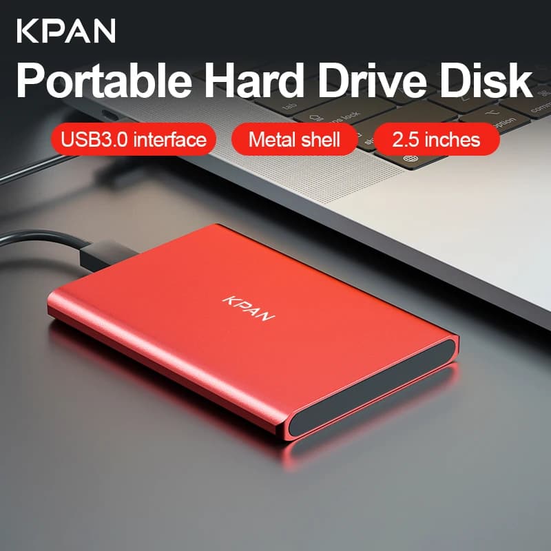 Disco rigido esterno portatile KPAN da 500 GB con connettore Type-C, dispositivo di archiviazione da 2,5 pollici con hard disk meccanico integrato, vendita diretta dalla fabbrica.