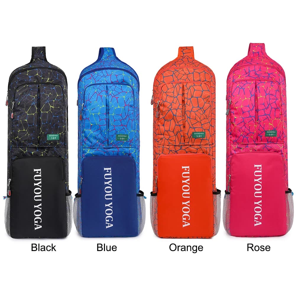 Bag for Yoga Pilates Carpet with Pocket with Hinge/Network Pocket/Manage, Transport Bag for Yoga Pilates/Addment/Dance/Palestra