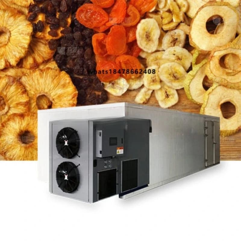 Fast Dry Industrial Heat Pump Fryer Hot Air Fruit and Vegetable Dehydrator Food Drying Machine 100-1800kg