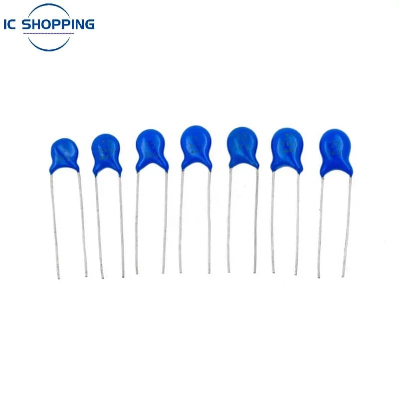 Condensatore ceramico ad alta tensione 50PCS 1000V 2000V 3000V 1KV 2KV 3KV 5PF 10PF 12PF 15PF 22PF 27PF 30PF 33PF 47PF 56PF 68PF 82PF