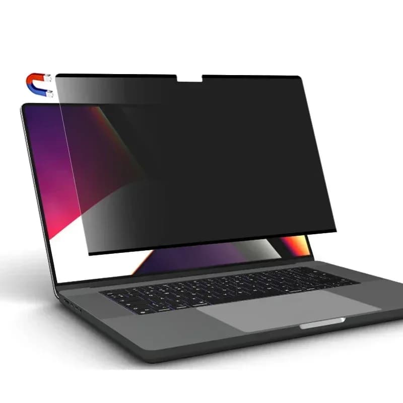 Pellicola Protettiva Magnetica Anti-spionaggio per MacBook M4 M5 A3434/A3426 A3428/A3429 A3449 (2026) Filtro Privacy Anti-spy/Anti-riflesso