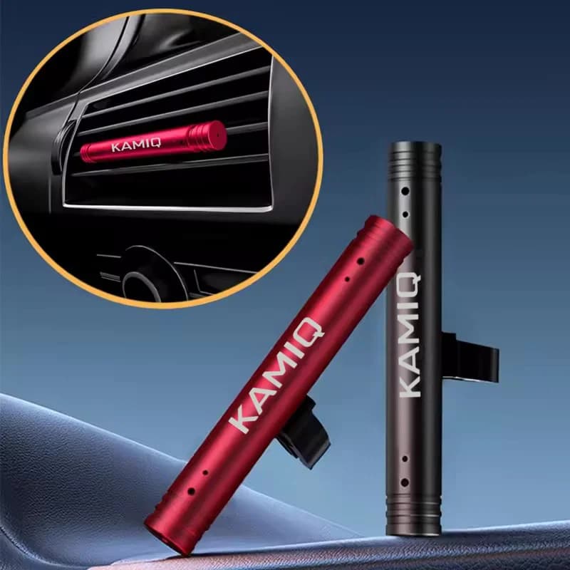 Universal Car Emblem Air Outlet Perfume with Clip for Skoda Kamiq Diffuser Lasting Air Freshener Remove Odor Accessories Badge